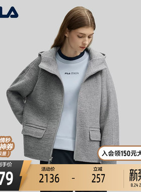 FILA斐乐女士呢子外套