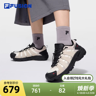 COMO FUSION斐乐潮牌女鞋 2025冬新款 加绒跑步鞋 WE机能潮鞋 FILA