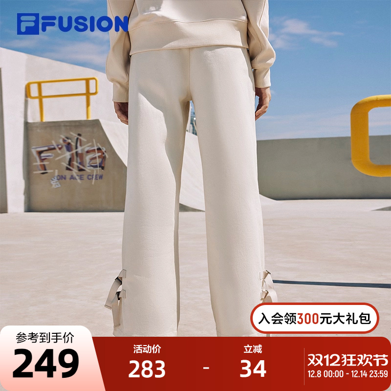 FILAFUSION斐乐梭织裤女子