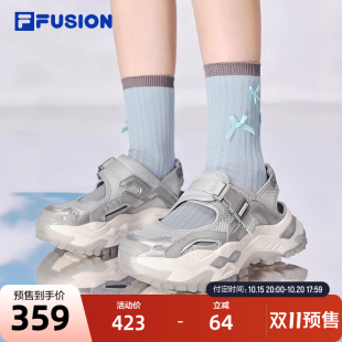 2025夏季 新款 沙滩鞋 FILA 女鞋 斐乐潮牌硬糖凉鞋 厚底运动鞋 FUSION
