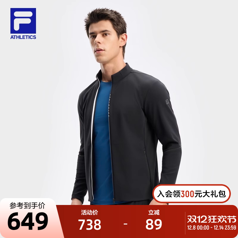 FILA斐乐针织长袖外套