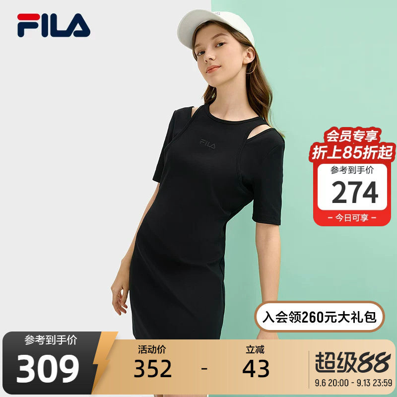 FILA斐乐女子针织连衣裙图片