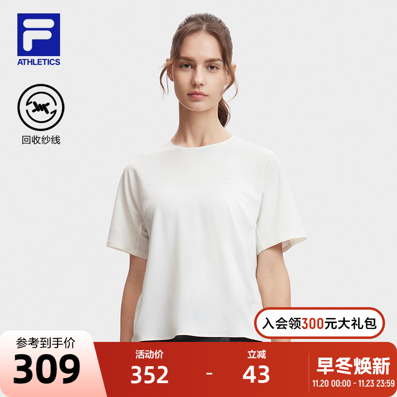 FILA斐乐女式针织短袖衫