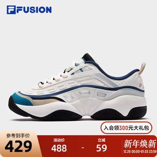 PIGALLE复古篮球鞋 2025春季 新款 FILA 男鞋 FUSION斐乐潮牌FIRE