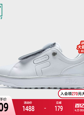 FILA 斐乐官方女鞋GF 1911 Trainer软钉高球鞋2024秋季新款综训鞋