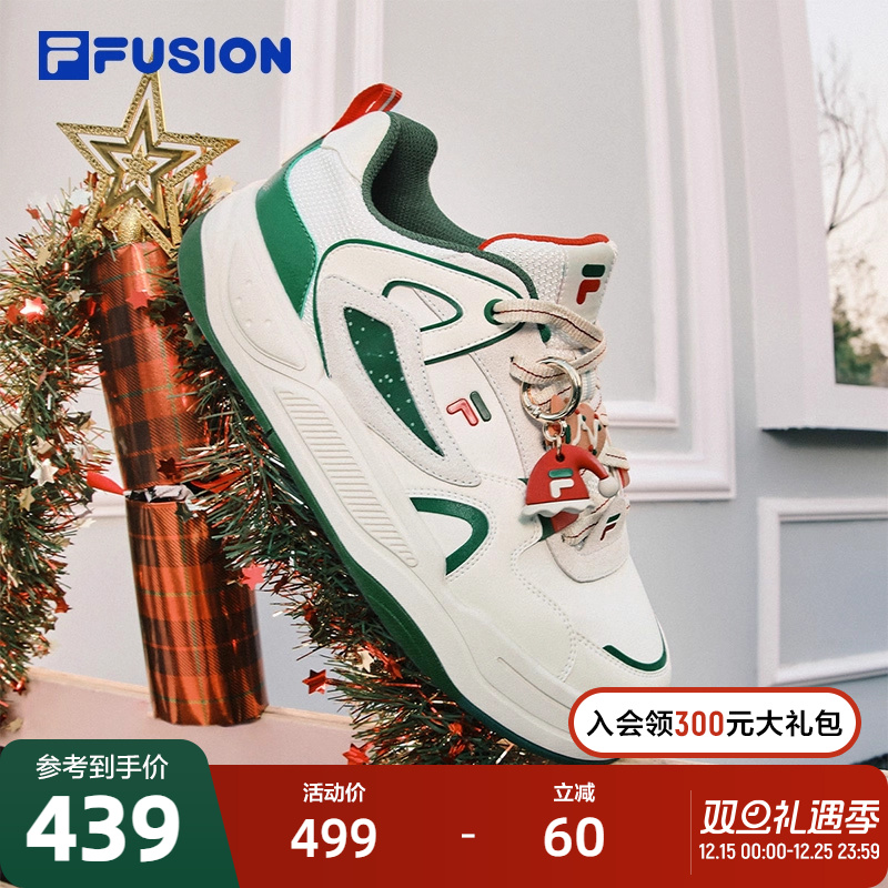 FILA斐乐圣诞BANK板鞋