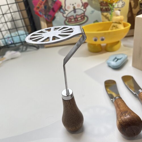 土豆泥压泥器婴儿宝宝辅食不锈钢牛油果压鸡蛋压捣碎器神器BH204