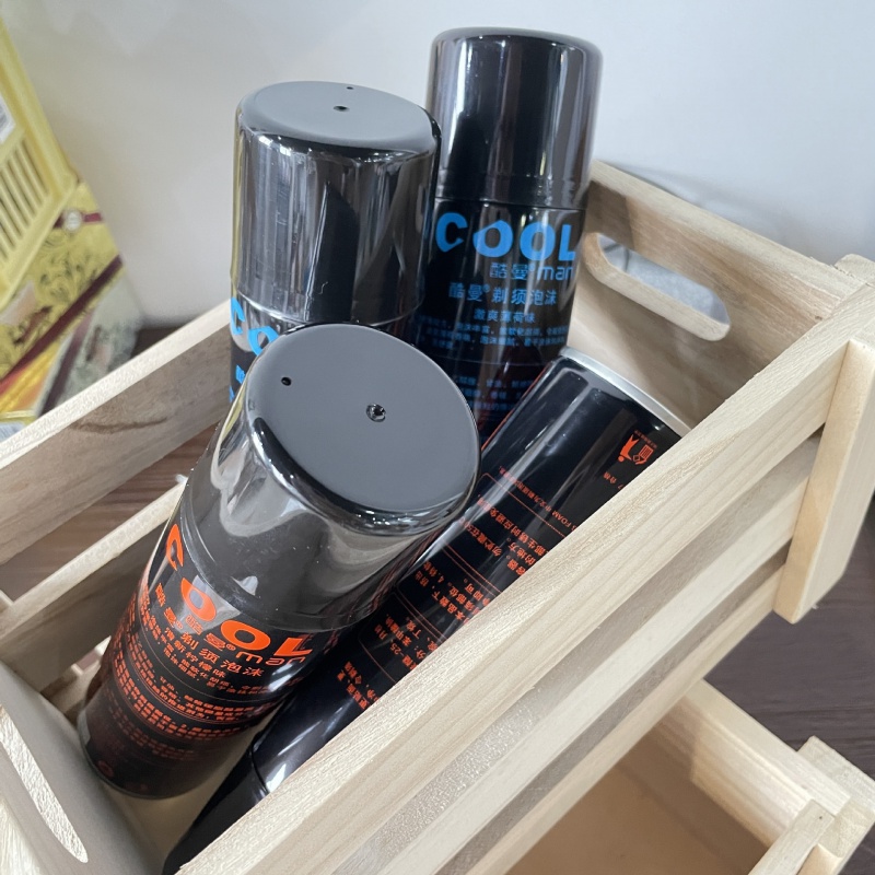 剃须泡沫男刮胡泡沫刮胡膏啫喱膏剃毛膏清新柠檬激爽薄荷BH280