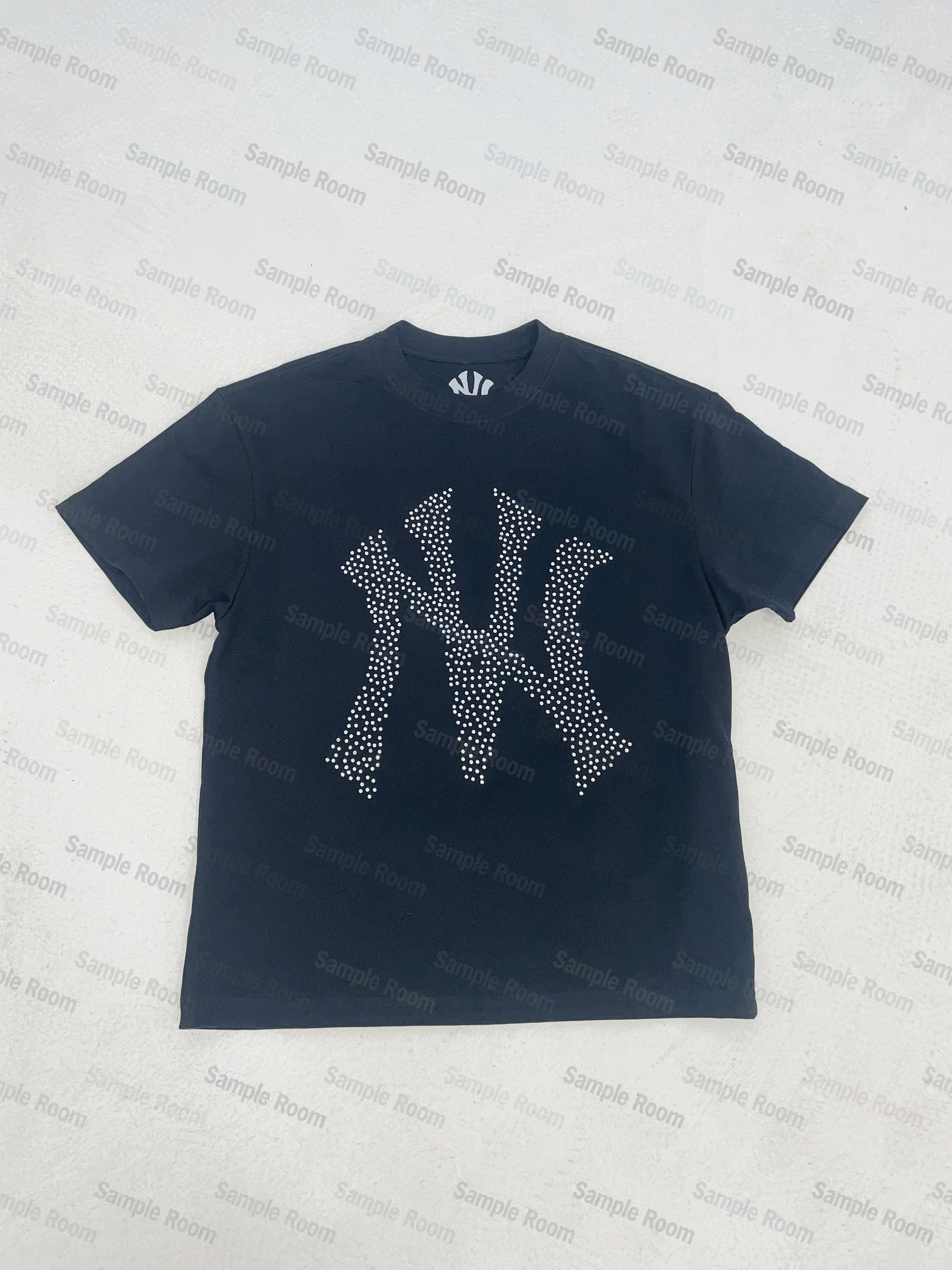 thumbnail for Nine vicious 3 T-shirt is a heavyweight vintage hot diamond print crew neck T-shirt