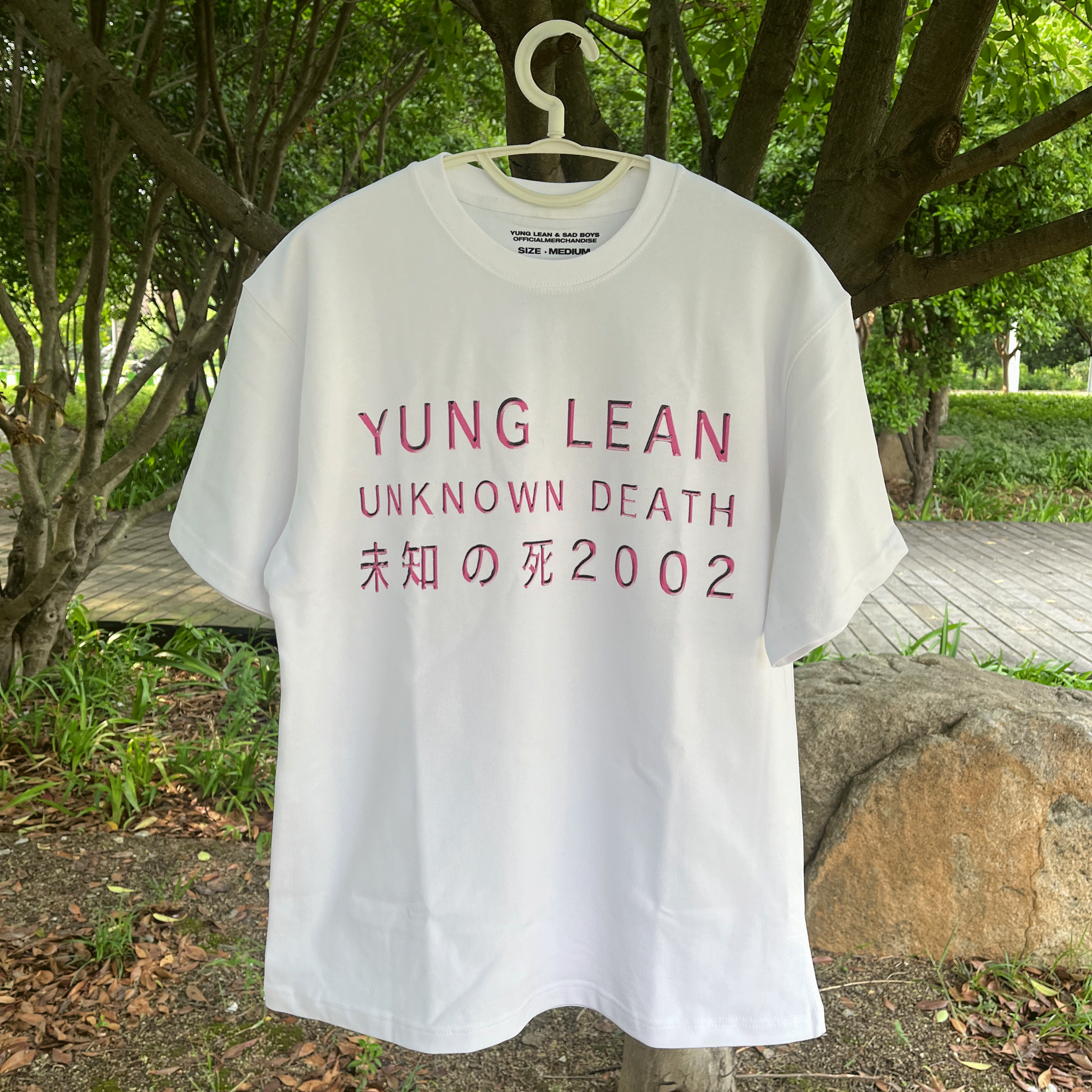 thumbnail for Drain x Sad Boys x Yung LuanUnknown Death 2002 T-shirt