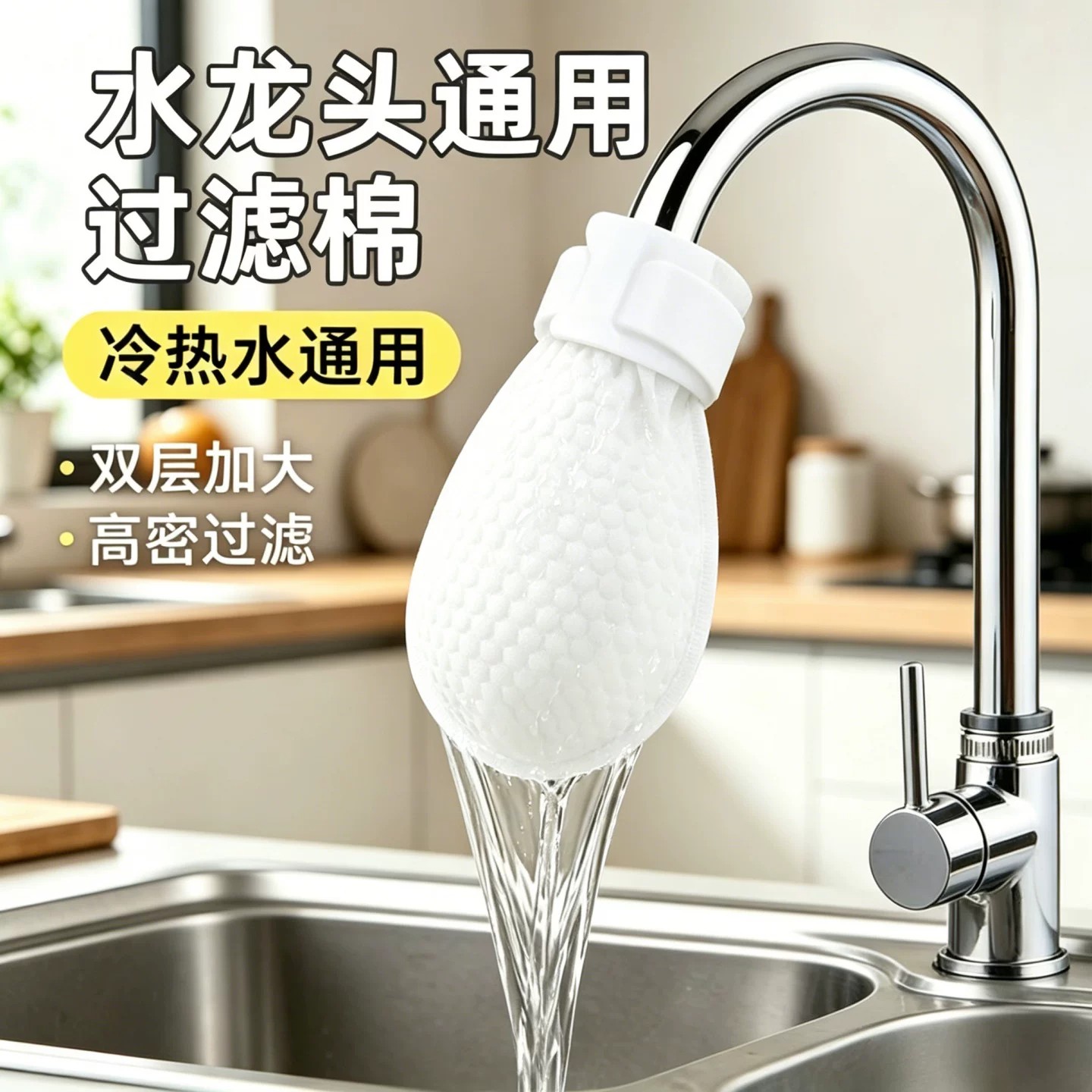 厨房水龙头过滤袋家用自