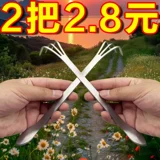 Новый Bonsai Rake Homeving Hearnable Steel Hand Grable Grabling Nofge Bud Сбор рука Bonsai делал инструмент ослаблять грабли