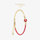 YVONLI一万李旗舰店上上签手链新款 红绳送闺蜜生日新年马年礼物