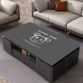 潮牌茶几桌垫防水防油免洗pvc餐桌垫子高级感轻奢茶几垫防烫桌布