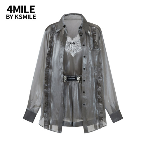 4MILEbyKSMILE夏季凉感吊带