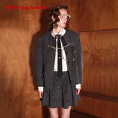 娃娃领小个子短款 羊毛外套 KSMILE 李莎旻子同款 4MILE