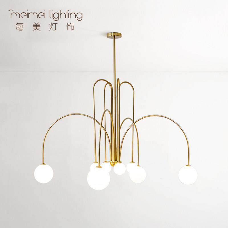 北欧现代极简约设计师款创意个性艺术客厅吊灯具餐厅卧室主灯装饰