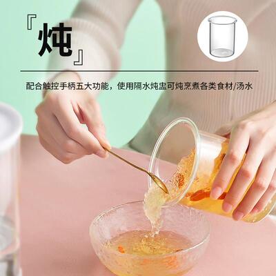 帕米煮茶器专用高硼硅玻璃内胆手工吹制加厚煮茶茶漏玻璃炖盅隔水