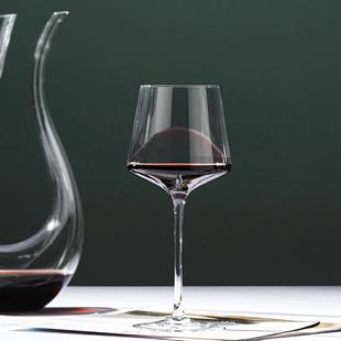 醒酒器轻奢无铅水晶玻璃葡萄酒杯 家用大号高档勃艮第红酒杯套装