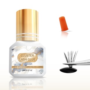 跨境现货个人睁眼自嫁接睫毛胶水无味不刺激套装初学者速干假睫毛