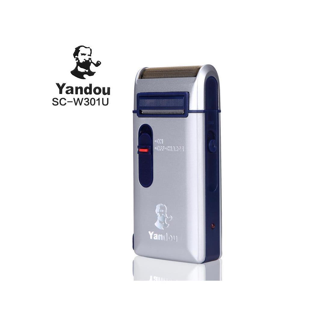 烟斗SC-W301U剃须刀 男士电动充电式 往复式刮胡刀带鬓角修剪器剃