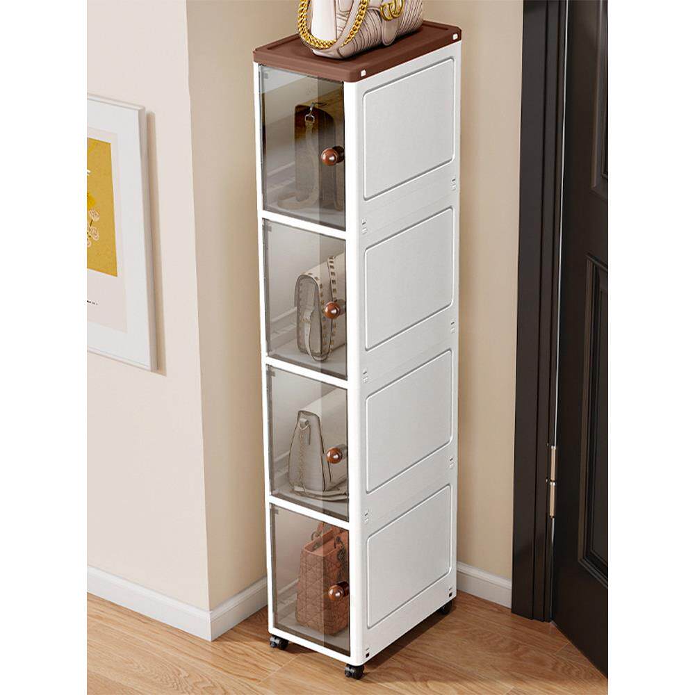 包包收纳柜家用收纳神器省空间落地展示柜小包包专用防尘置物架子