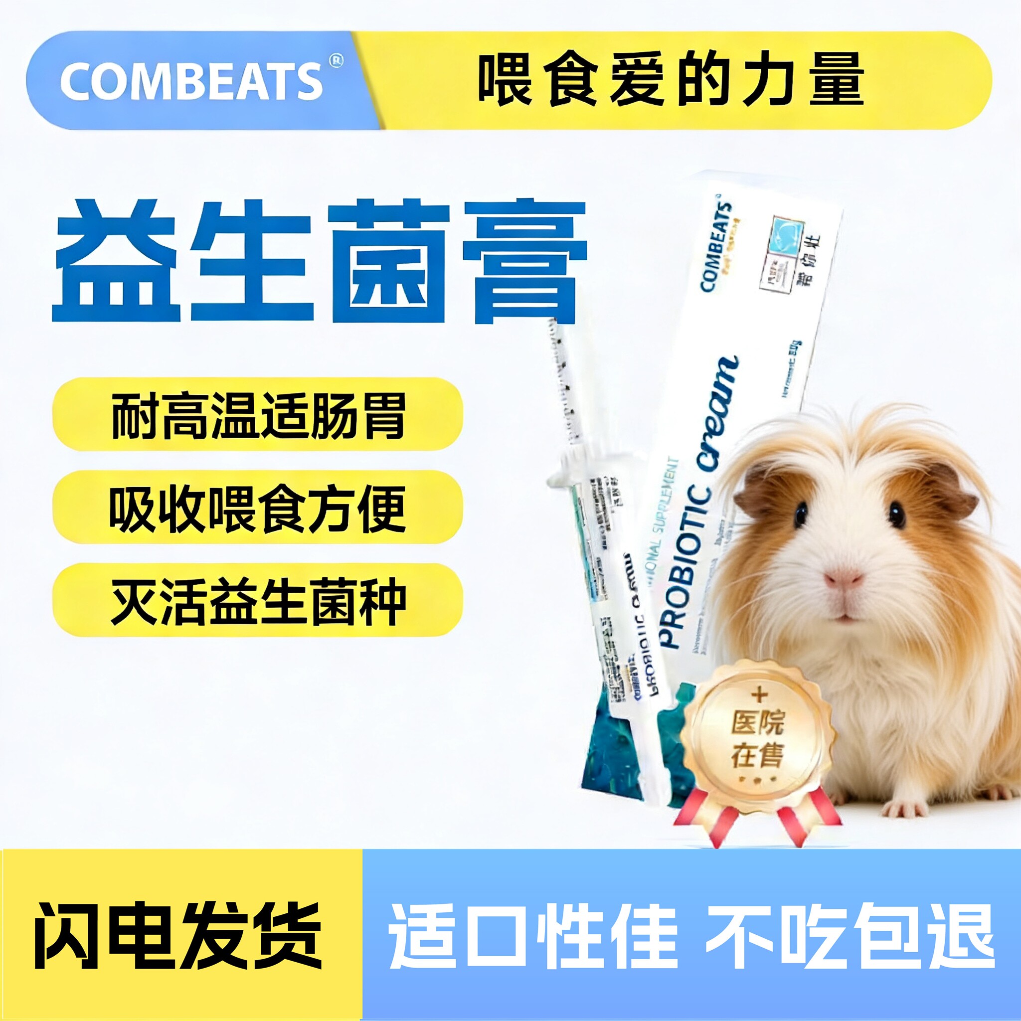 康必持帮你壮益生菌龙猫豚鼠整肠图片