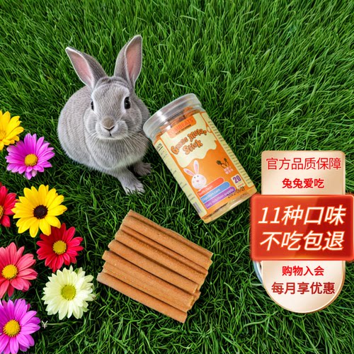 康必持兔子磨牙棒专用磨牙神器