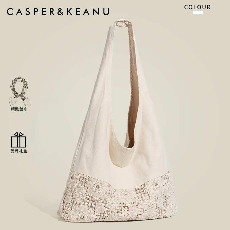 CASPER&KEANU夏日度假风立体编织