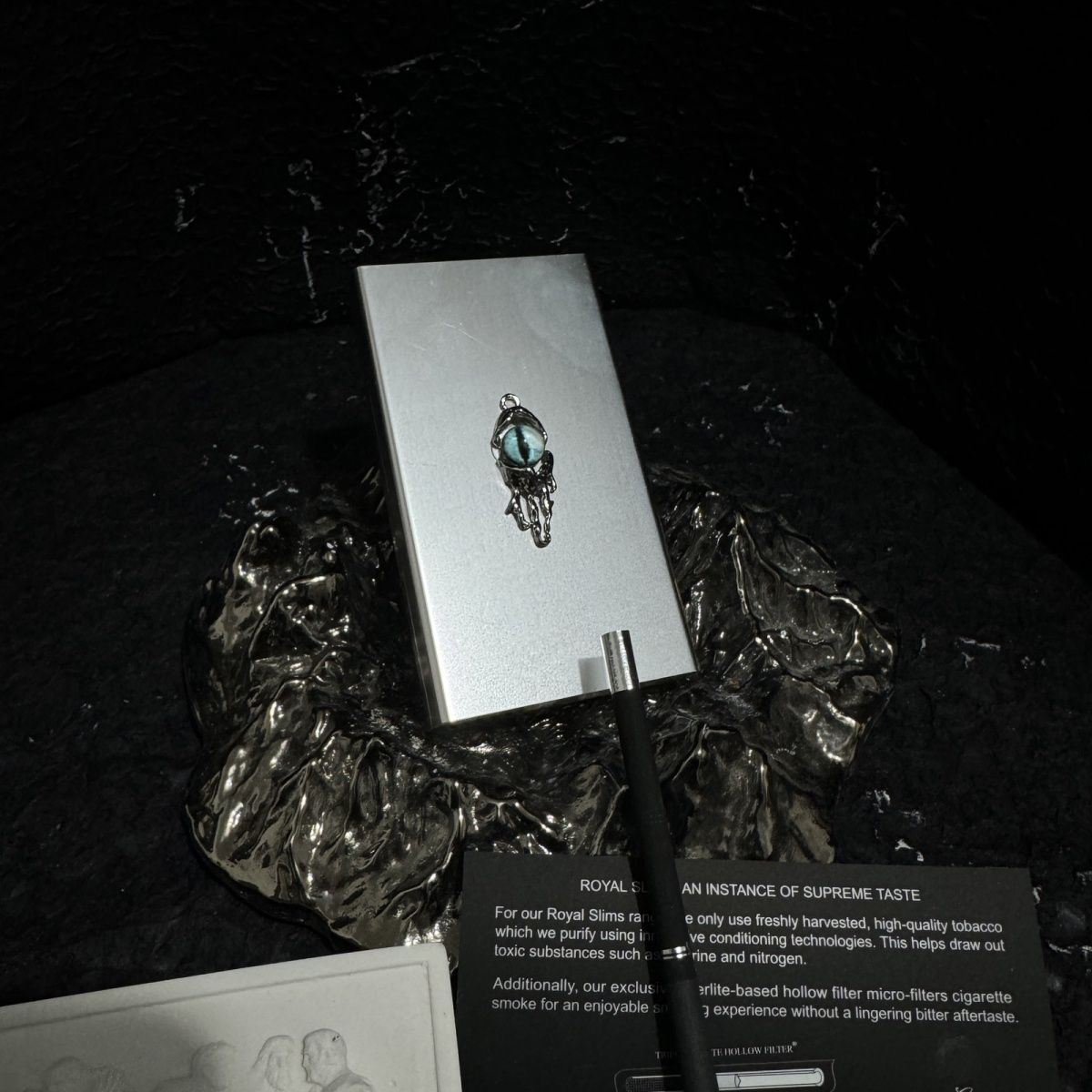 原创设计手作烟盒滑盖送男友礼物