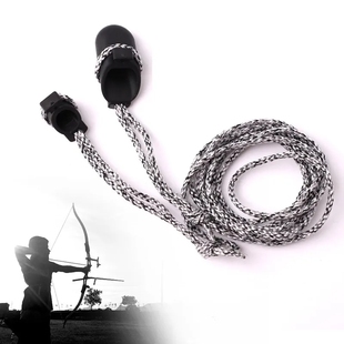 弓箭上弦绳 传统美猎反曲弓弦绳上弓绳 射箭换弦配件