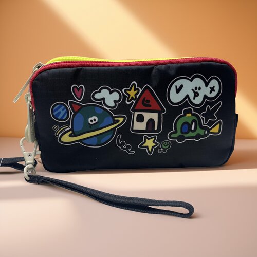 2026新品小确幸卡通尼龙布手机包