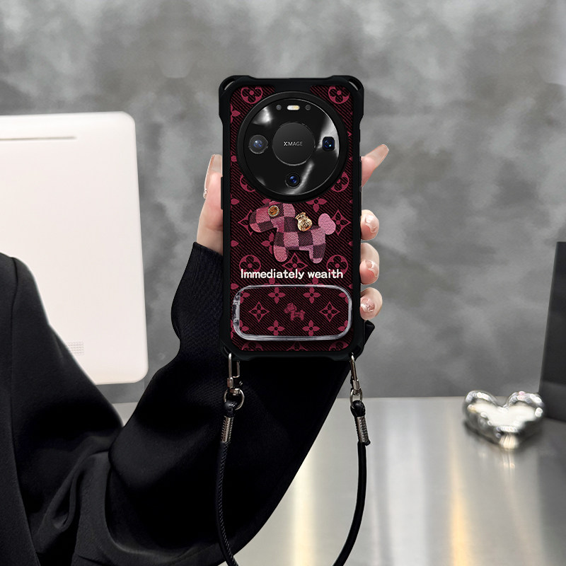 适用于华为mate80手机壳mate70Pro保护套mate60英文小马mate50新款mate40防摔轻奢镜头全包创意四角挂绳皮纹,3C数码配件,手机保护套/壳,淘宝优惠券,粉丝福利购,淘宝优惠卷