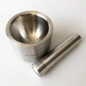 刘大姐家 捣蒜器厨房蒜泥捣碎手动压蒜蒜臼子 304不锈钢研磨器