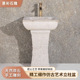 天然户外石头仿古脸盆庭院艺术水池落地式 立柱盆花园别墅洗脸盆