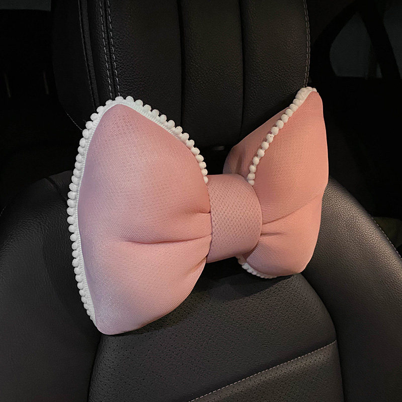 精选汽车座椅头枕颈椎枕车用颈枕女生车内靠枕车载护颈枕抱枕四件