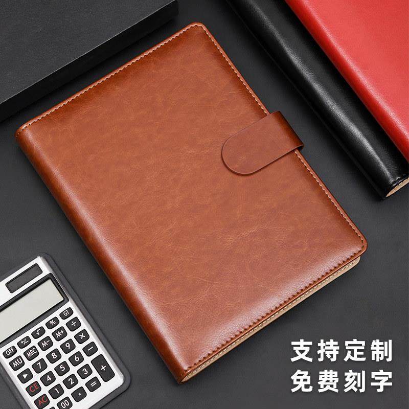 A5活页笔记本与环可拆卸简单的大学生加厚文学和精致的记事本活页