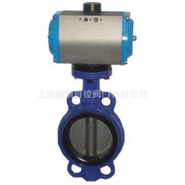 供应D643H气动高温调节蝶阀D671X气动软密封对夹蝶阀厂家