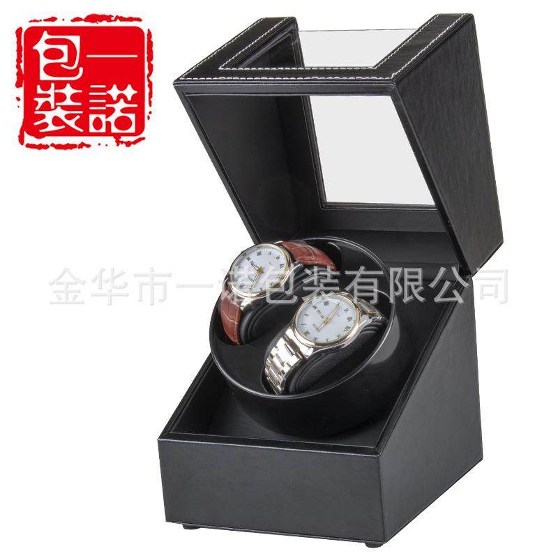 现货皮革3档可调双表机械手表摇表器电动上链自动上弦转表盒