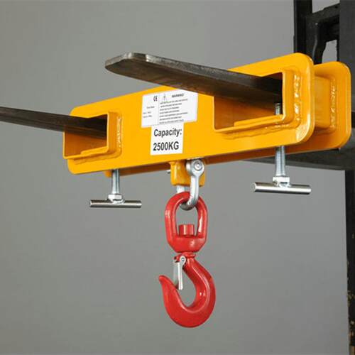 新品现货1吨叉车货叉吊叉车专用吊钩起吊属具MK10双孔吊装工具