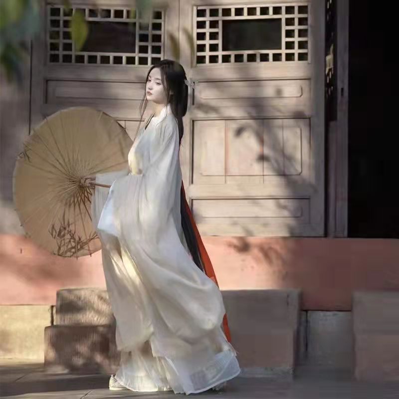 魏晋风汉服女款古装唐风广袖套装
