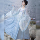 古风夏季 汉服女装 日常 汉元 素成人连衣裙款 新款 唐制诃子裙超仙古装