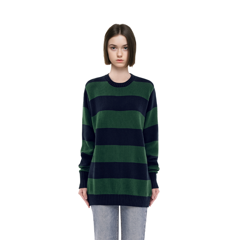 2024毛衣BM慵懒风圆领