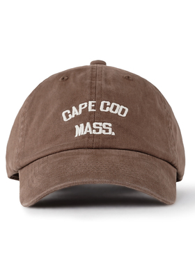 BM帽子女秋冬2026新款CAPE风格刺绣鸭舌帽显脸小美式复古棒球帽