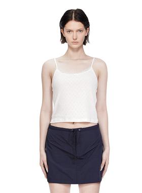 BM吊带小背心夏季女上衣新品可爱甜美内搭内衬打底衫美式短款外穿