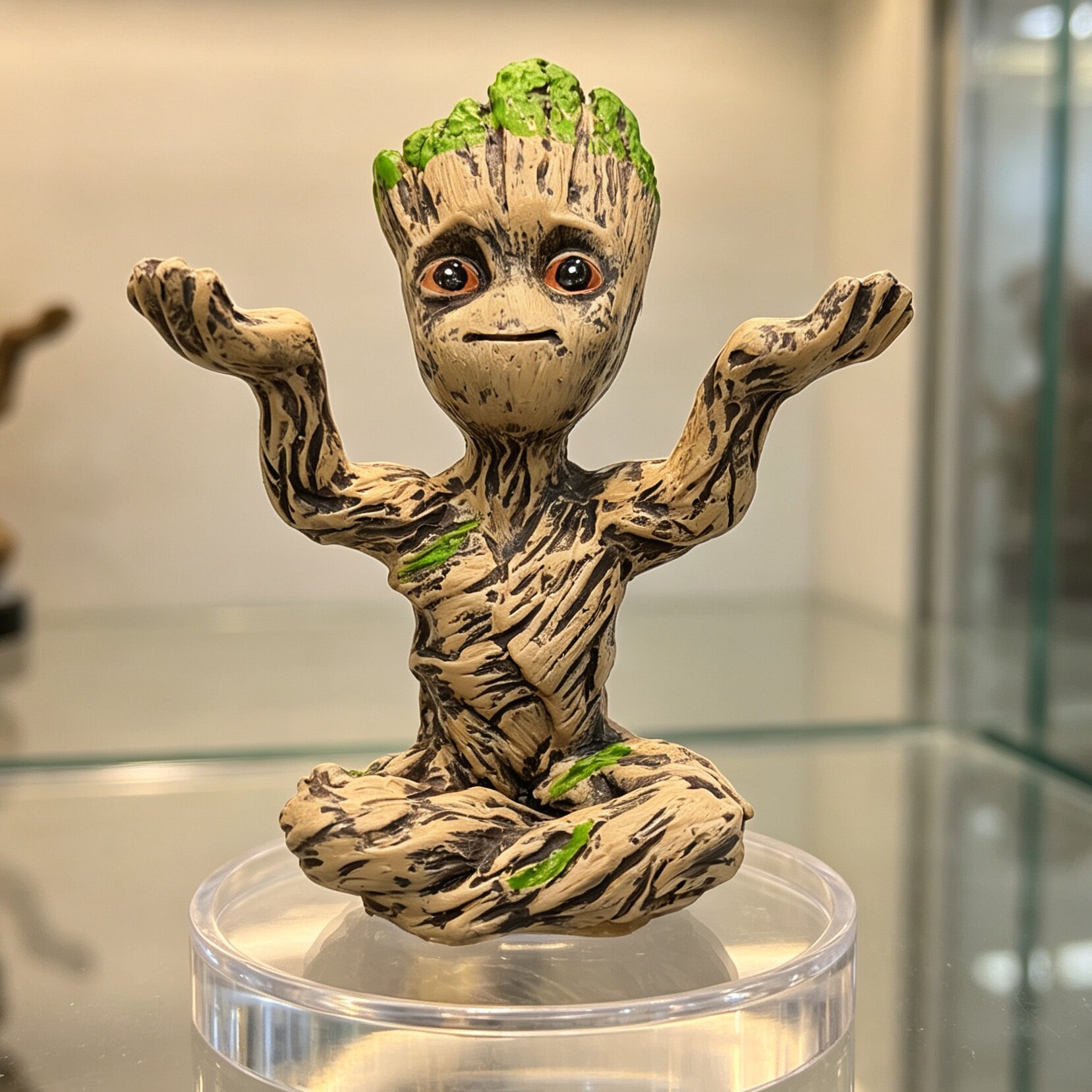银河护卫队格鲁特树人潮玩手办手手办/手办景品
