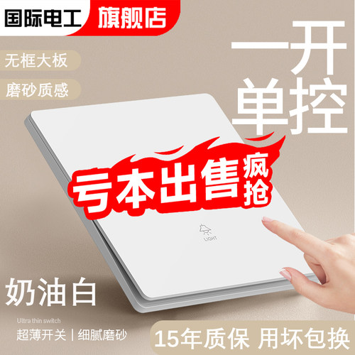 国际电工86型开关15年质保