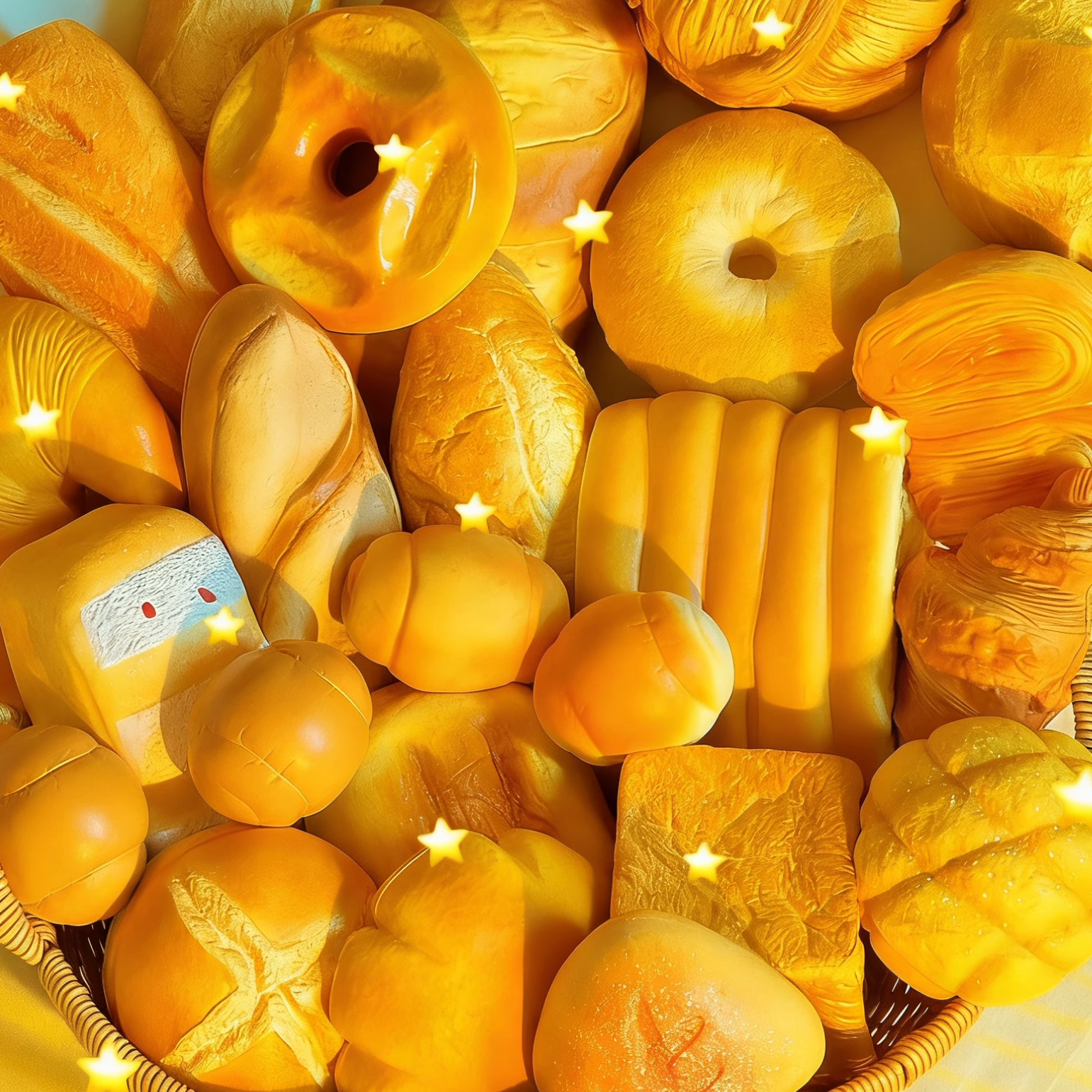 网红仿真面包捏捏乐慢回弹盲盒