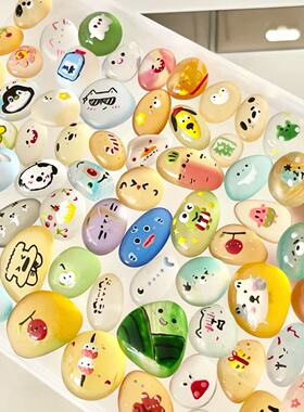 宠物石头盲盒随心配儿童创意摆件