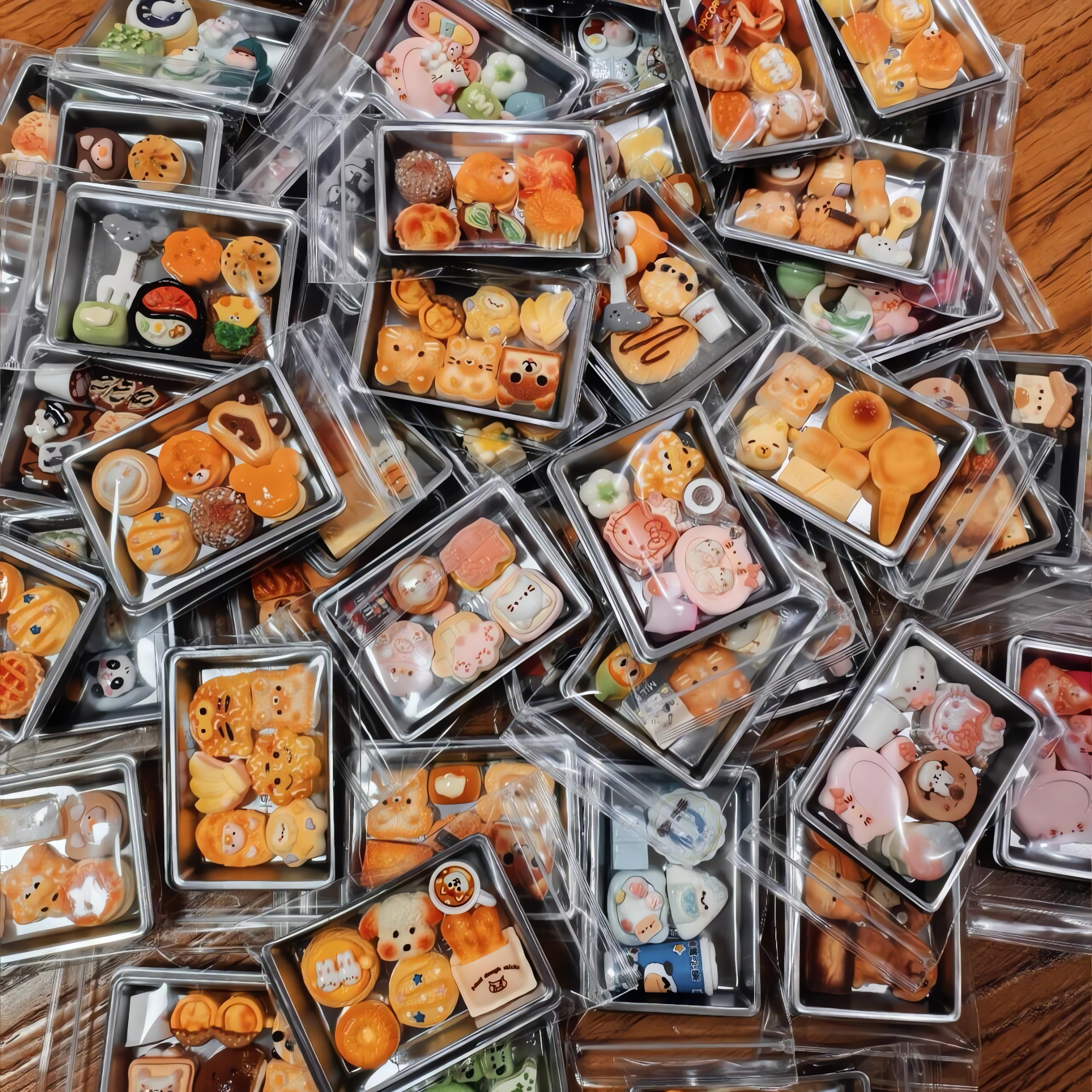 高颜值仿真食玩树脂摆件